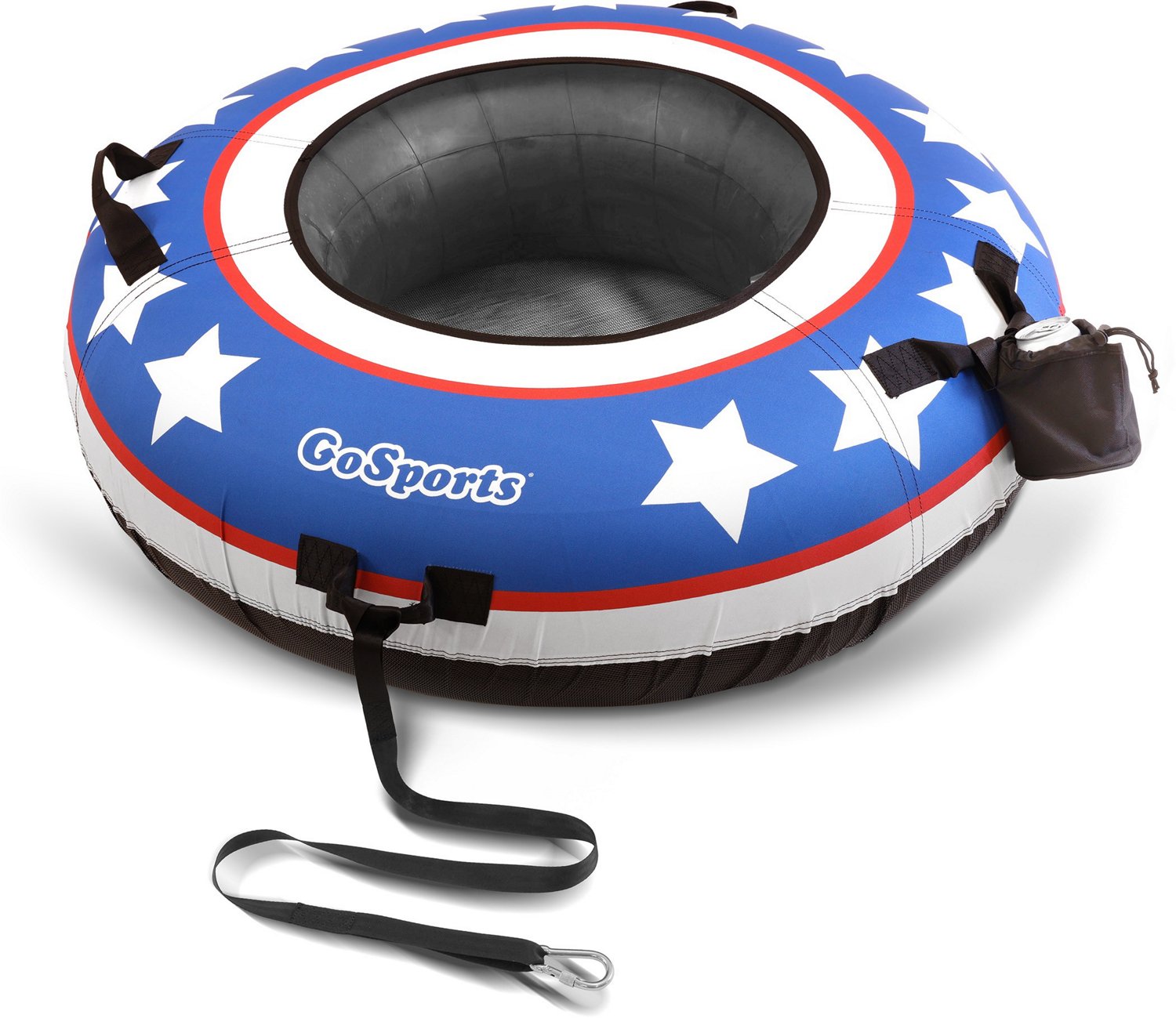 GoSports 44 in Heavy Duty Stars and Stripes River Tube with Premium Canvas Cover