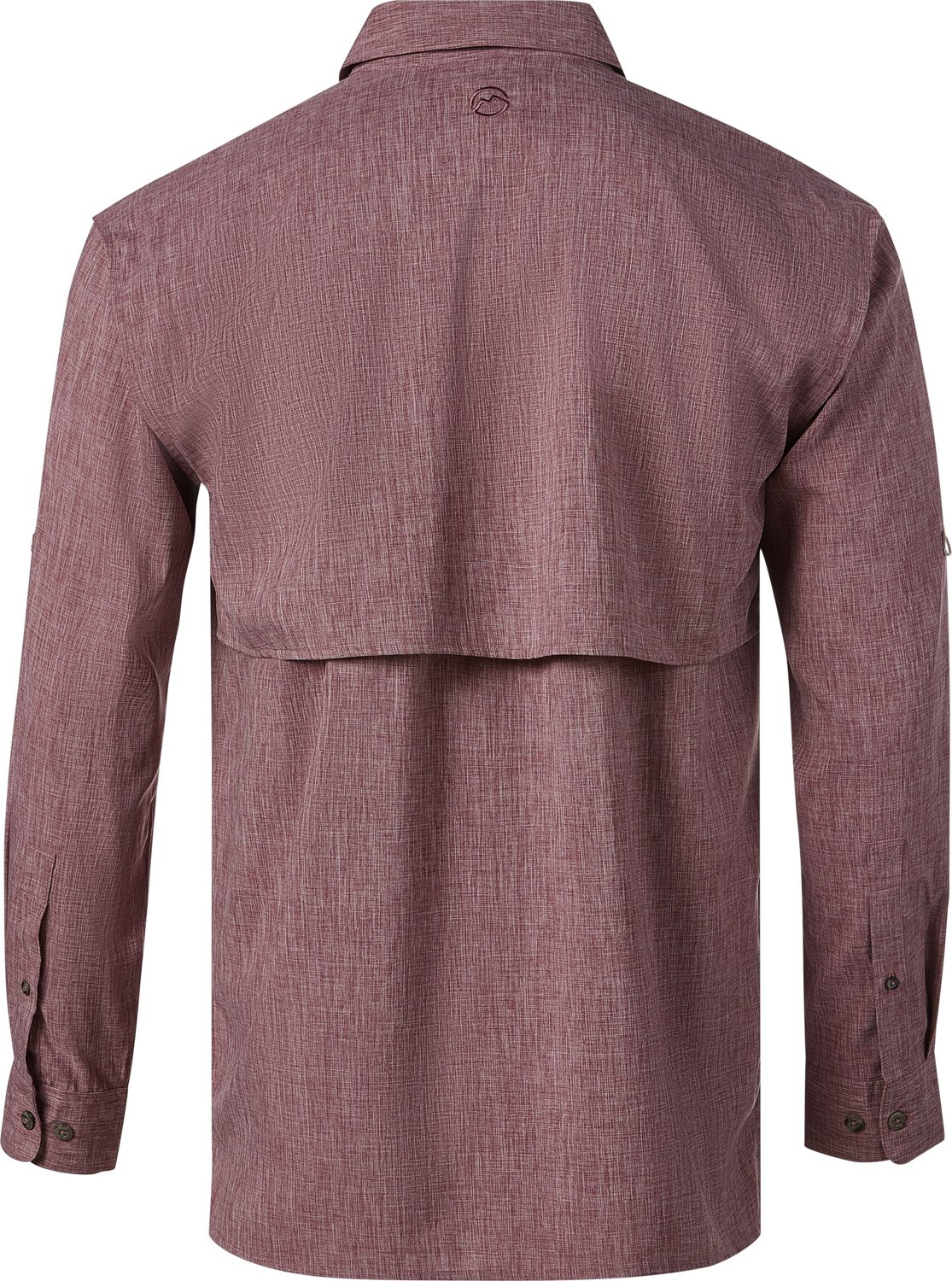 Magellan Outdoors Men's Aransas Pass Heather Long Sleeve Fishing Shirt - view number 2