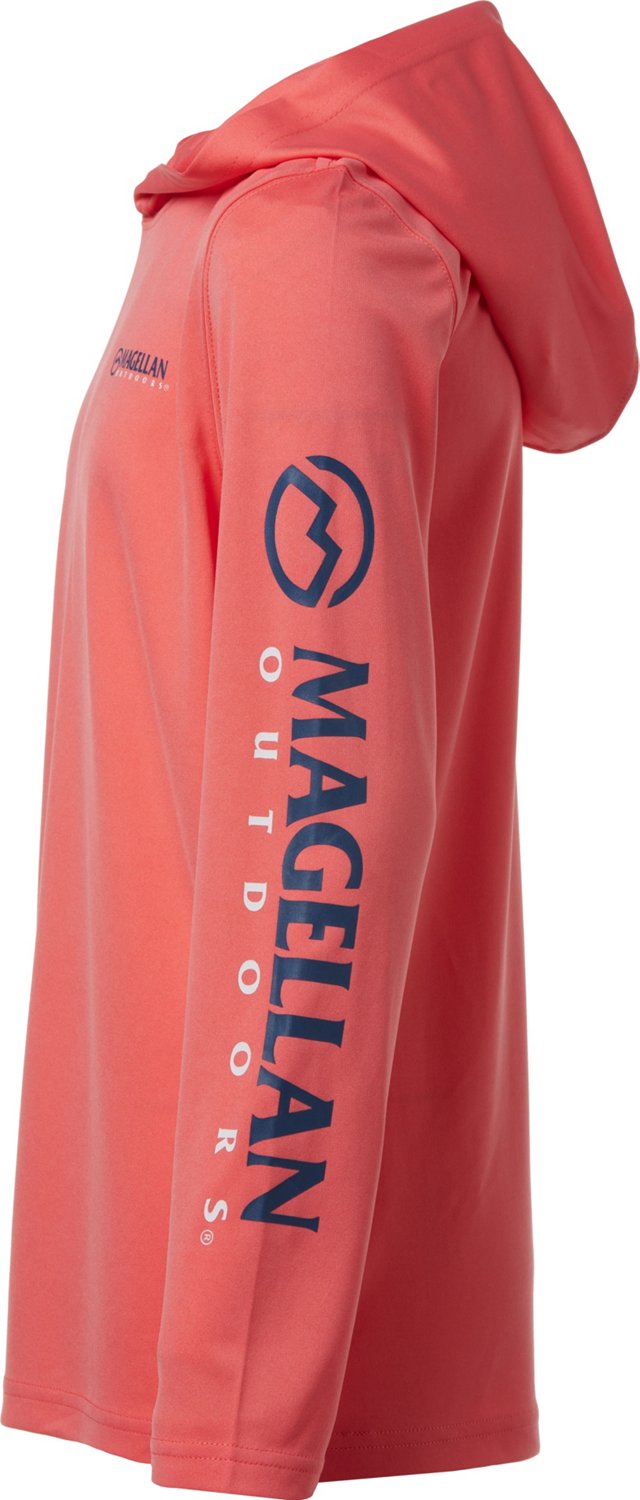 Magellan Outdoors Boys' Casting Crew Fishing Hoodie                                                                              - view number 3