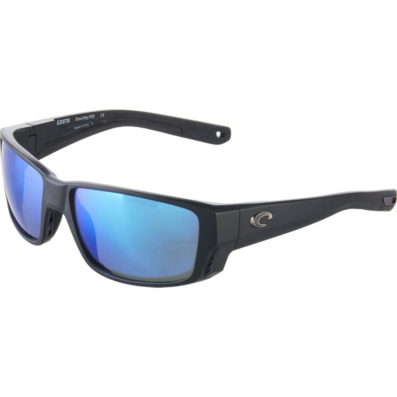 Photos - Wrist Watch Costa Del Mar Costa CDM Tuna Alley Pro Polarized 580G Sunglasses Black/Blue - Case Sunglasses at Academy Sports TAPRO 11 OBM 