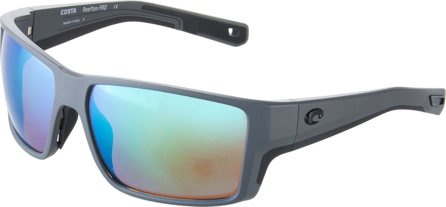 Costa CDM Reefton Pro Polarized 580G Sunglasses – Color Dark Grey / Bright Green Sansujyuku sansujyuku.com