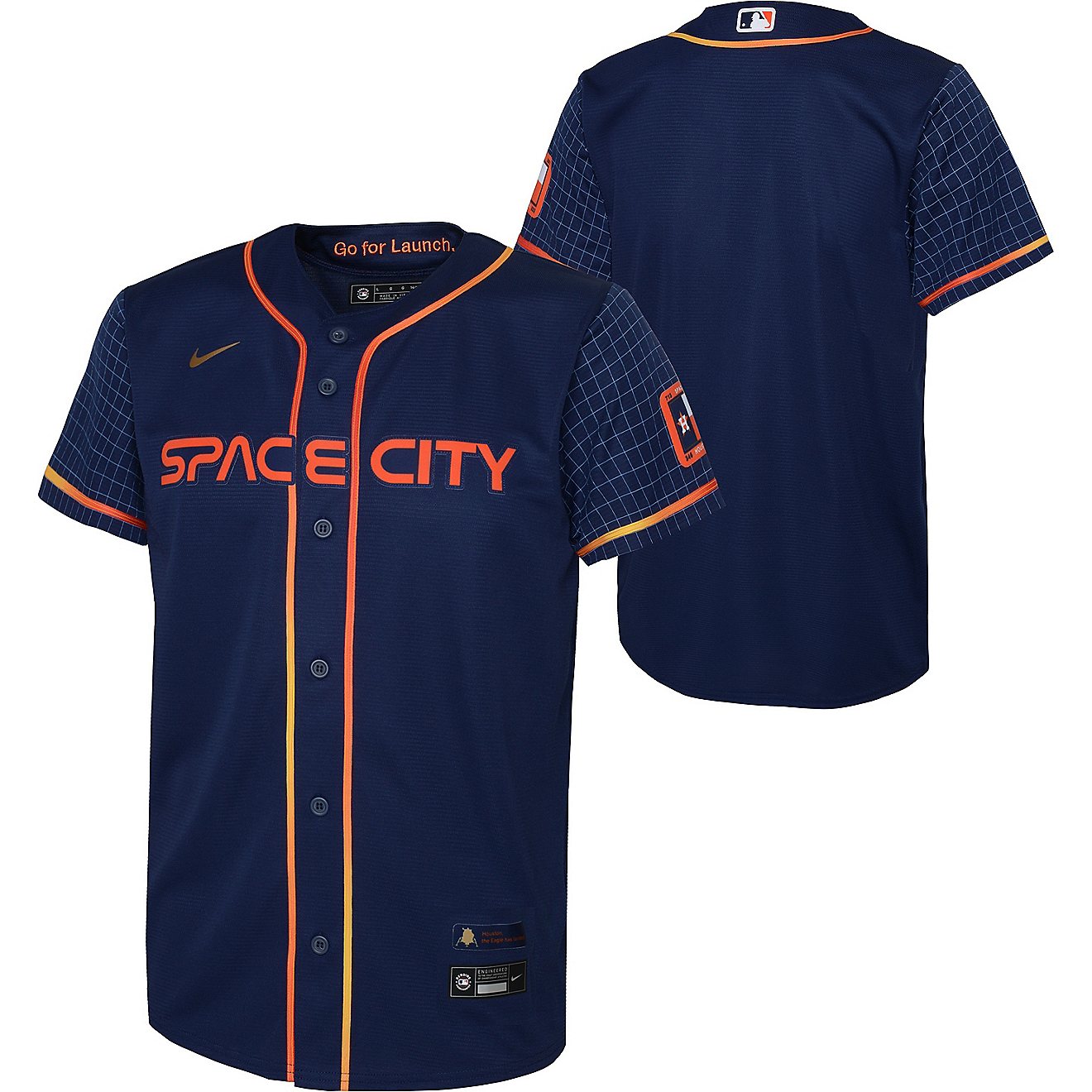 Nike Youth Houston Astros City Connect Team Jersey                                                                               - view number 3