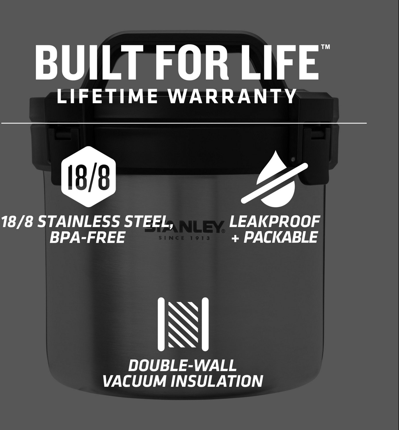 Stanley Adventure Stay Hot Camp 3 qt Crock Pot Academy