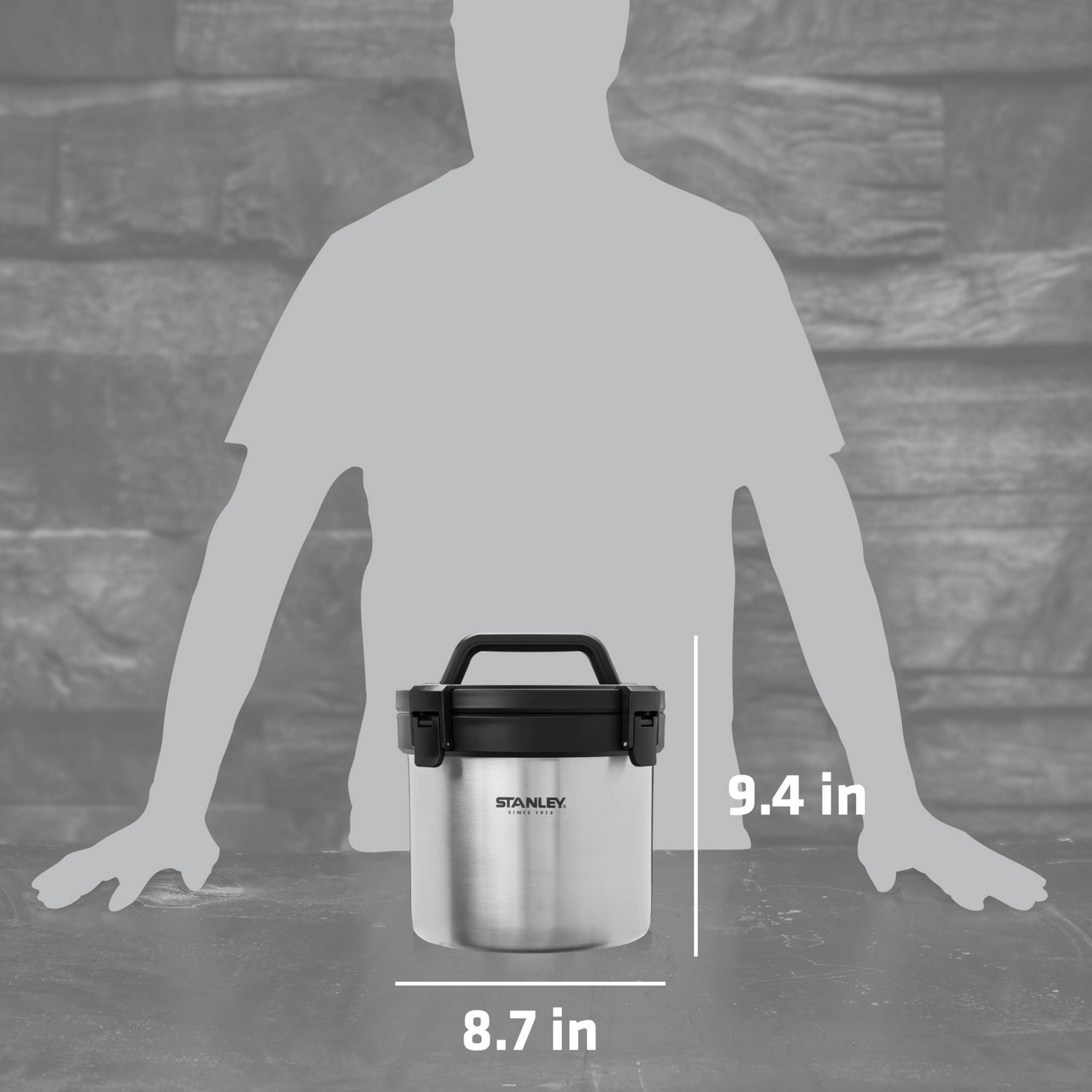 Stanley Adventure Stay Hot Camp 3 qt Crock Pot Academy