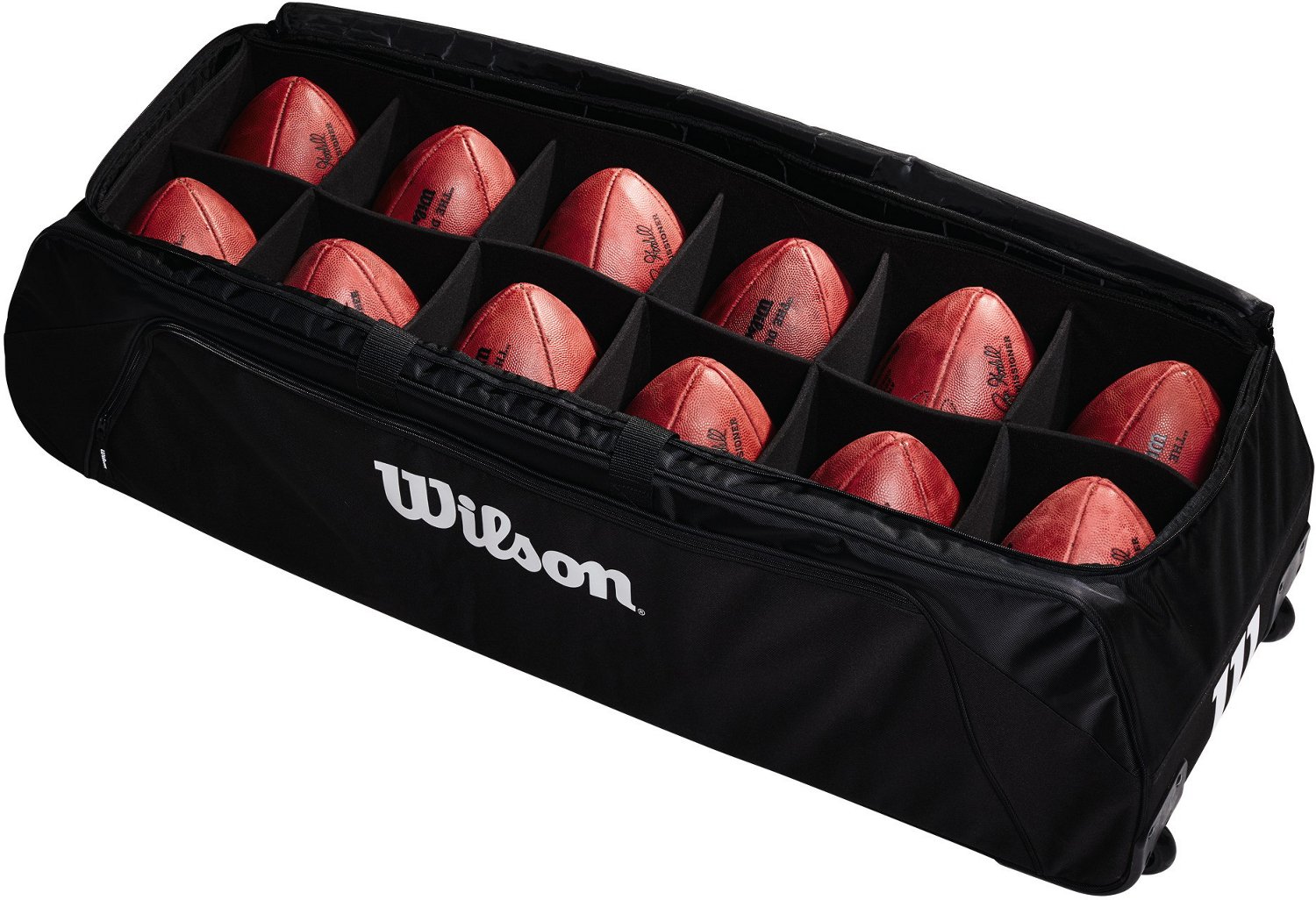 Wilson Football 12Ball Duffel Bag Free Shipping at Academy