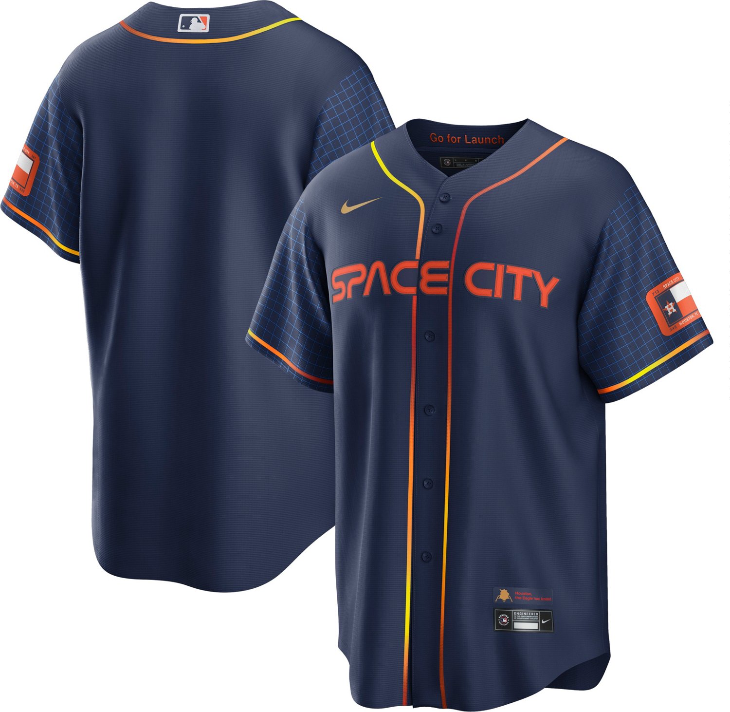 Nike Men's Houston Astros City Connect Replica Jersey Academy