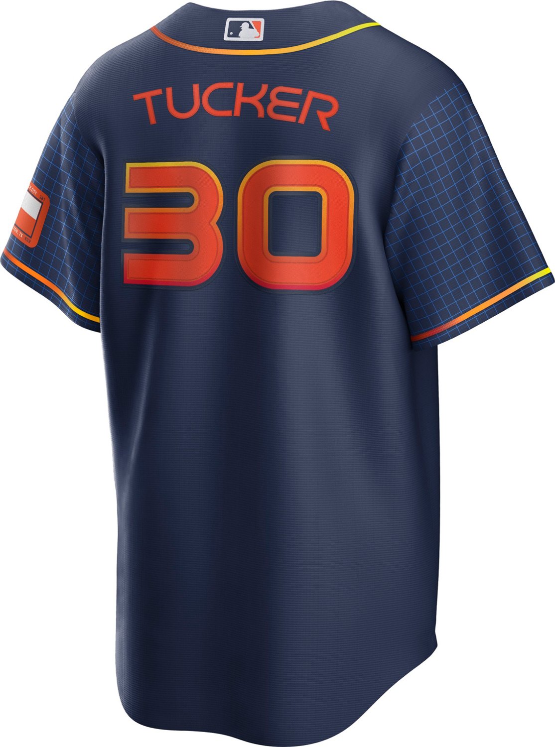 Nike Men's Houston Astros 2023 City Connect Kyle Tucker#30 Cool Base Jersey