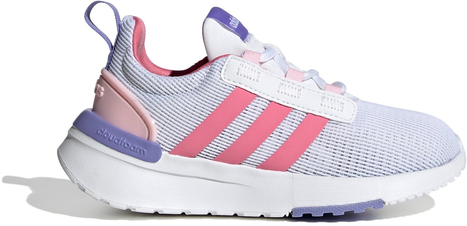 adidas Girls' Grade School Racer TR21 Running Shoes Academy