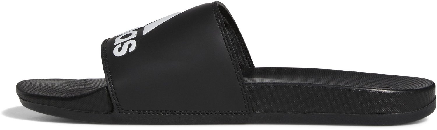 adidas Men's Adilette Cloudfoam Plus Swim Slides                                                                                 - view number 3