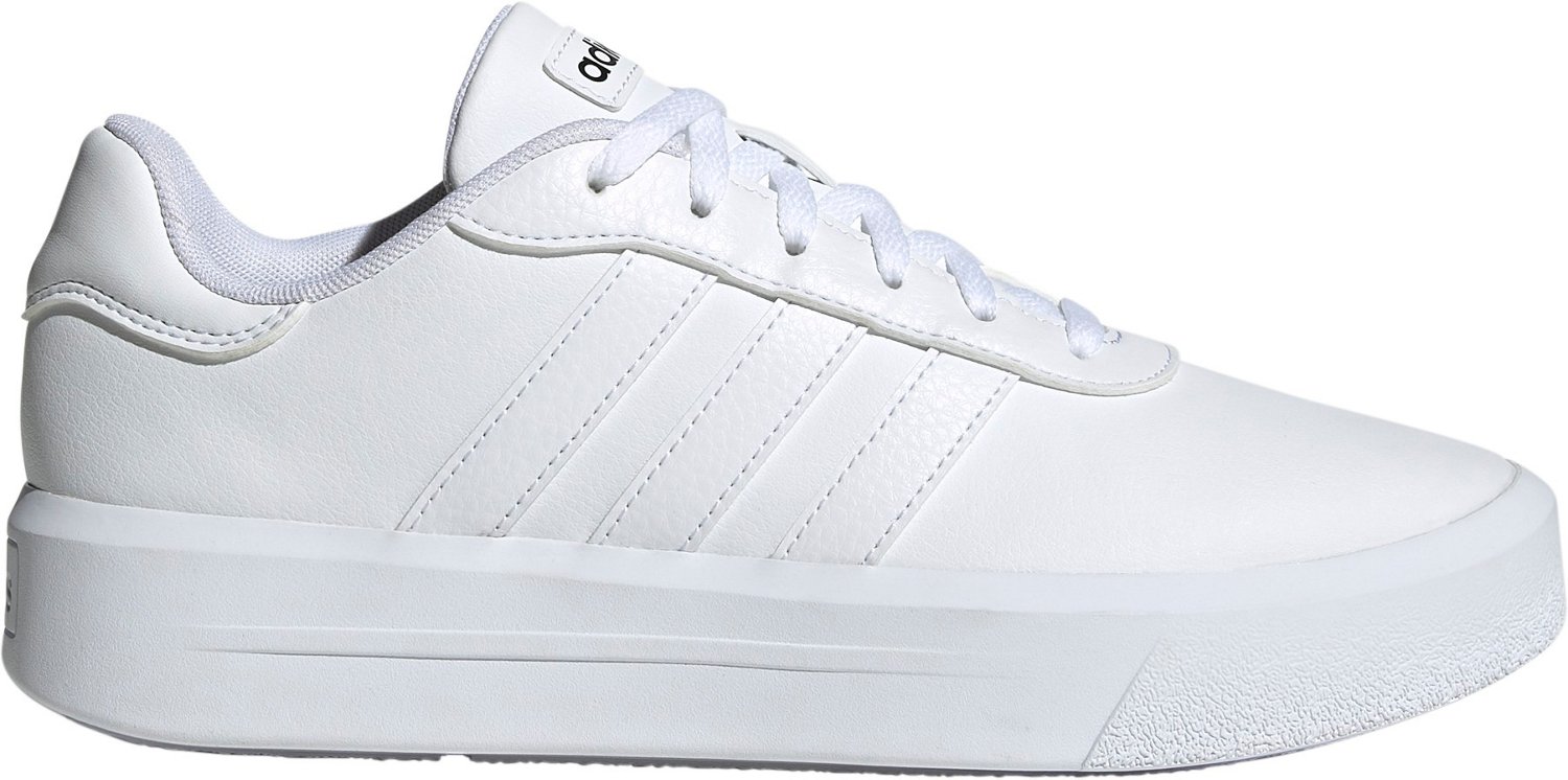 adidas Women #39 s Court Platform Shoes Free Shipping at Academy