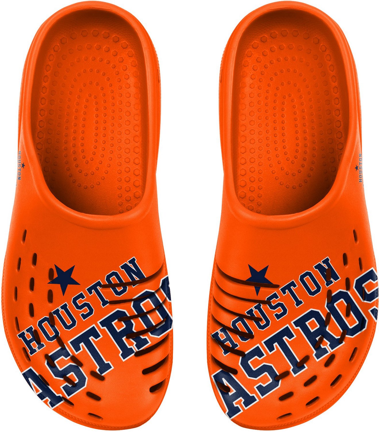 FOCO Youth Boys and Girls Navy Houston Astros Sunny Day Clogs