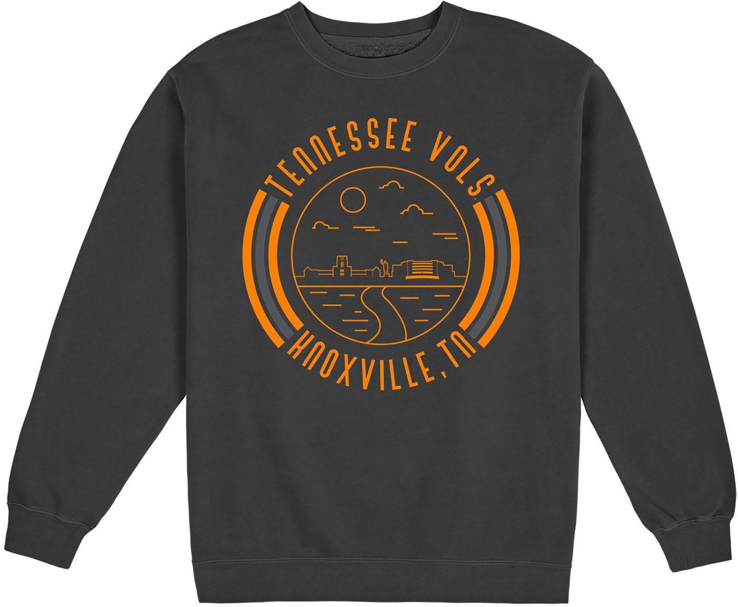 Uscape Apparel Men's University of Tennessee Pigment Dyed Fleece Crew