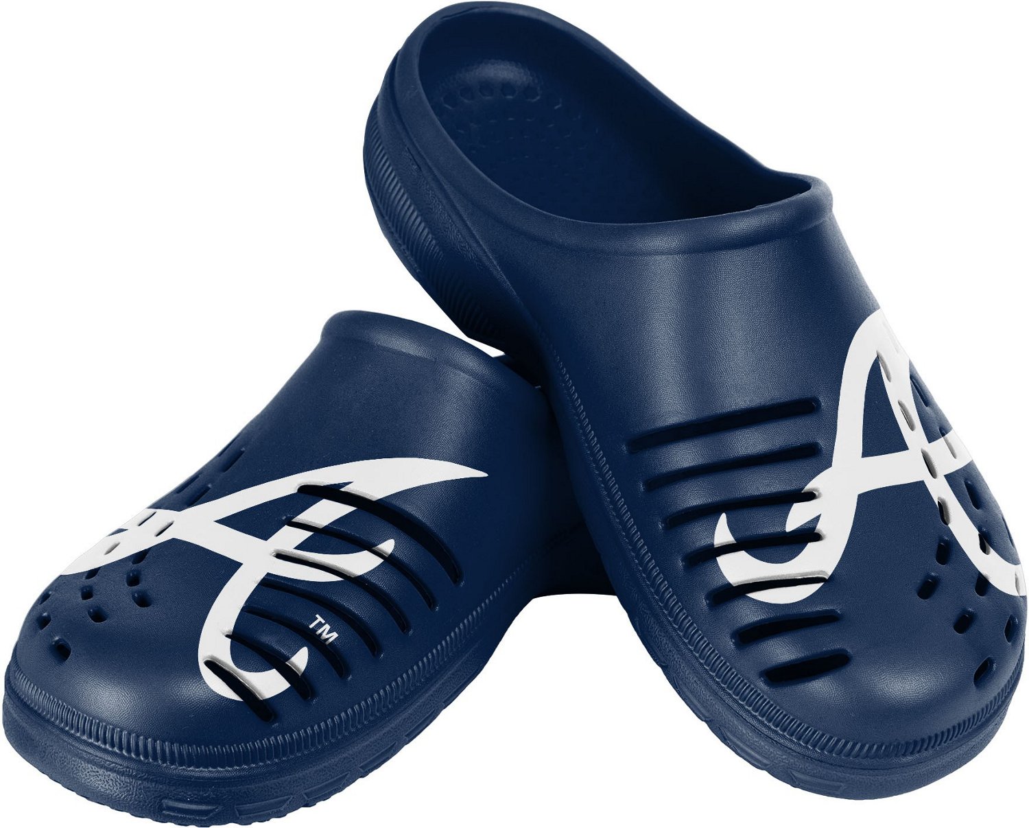 Hot Mlb Team New York Yankees White - Navy Crocs Clog Shoesshoes