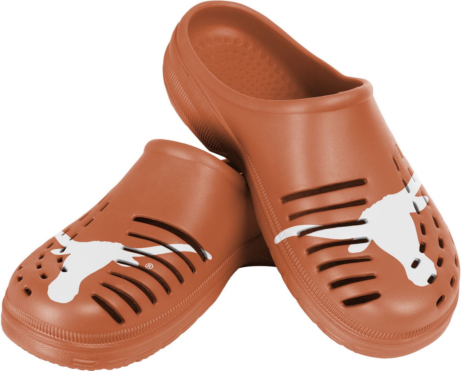 FOCO Men’s University of Texas Big Logo Clogs