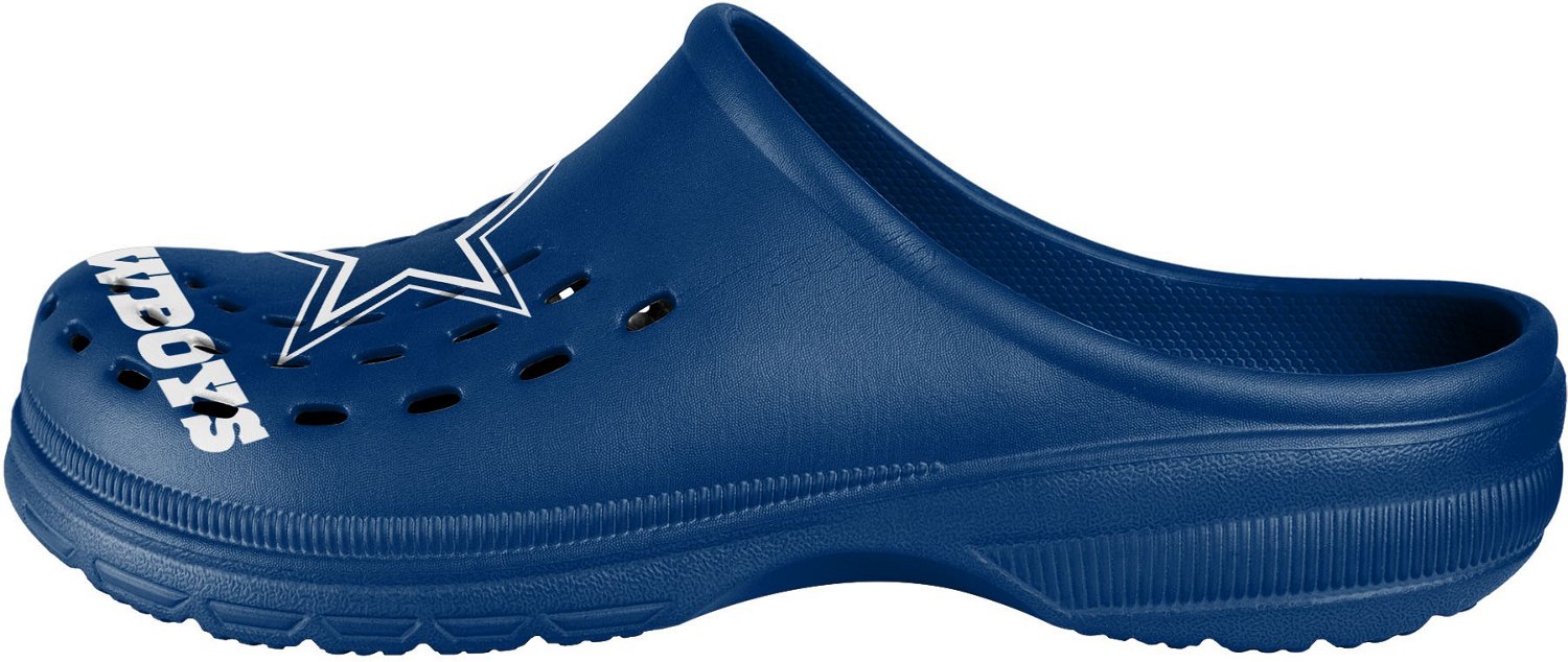 FOCO Men's Dallas Cowboys Big Logo Clogs