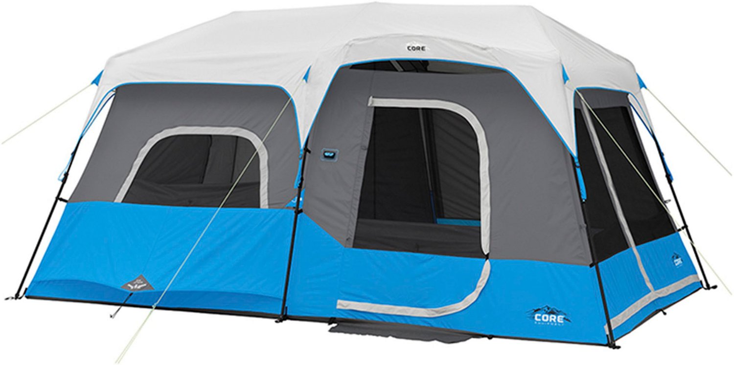 CORE Equipment Instant Lighted 9 Person Cabin Tent                                                                               - view number 1 selected