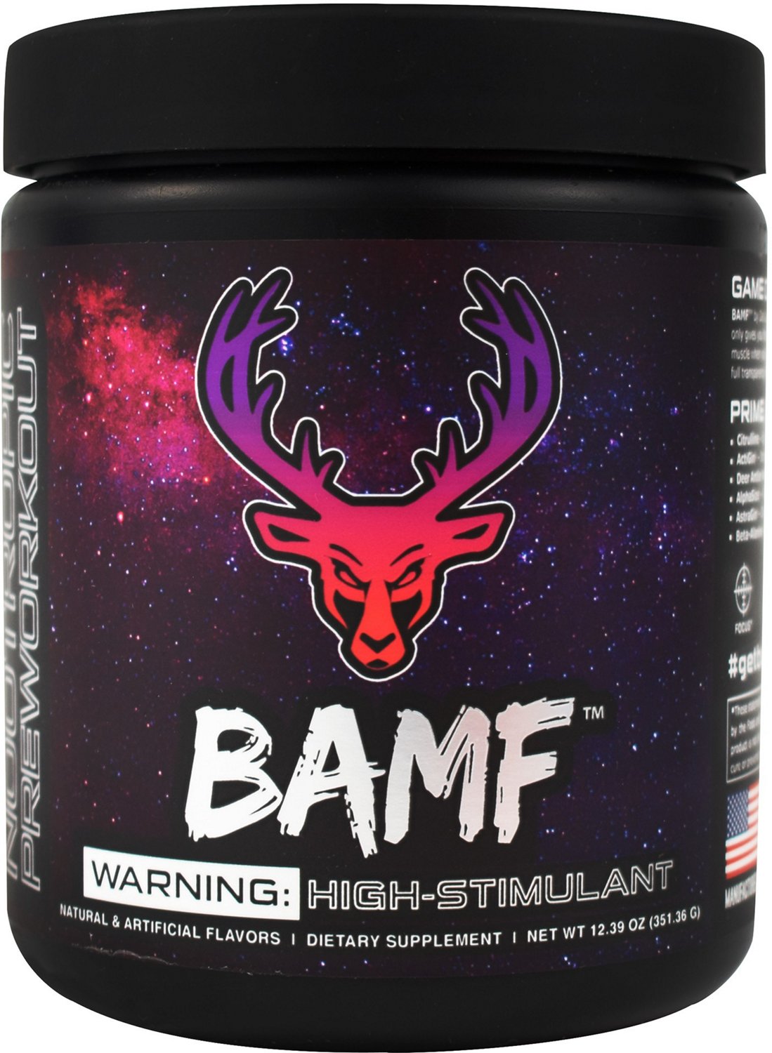 Bucked Up BAMF PreWorkout Supplement Academy