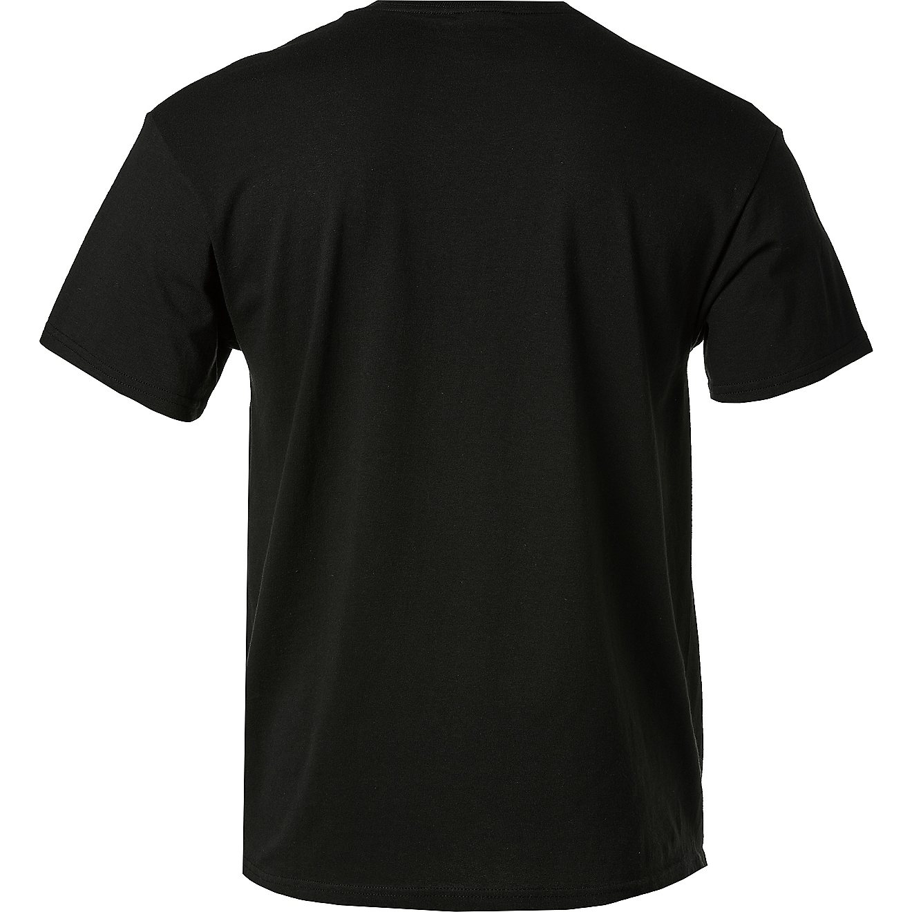 Academy Sports + Outdoors Men's American Flag Euro Deer Mount Short Sleeve T-shirt                                               - view number 2