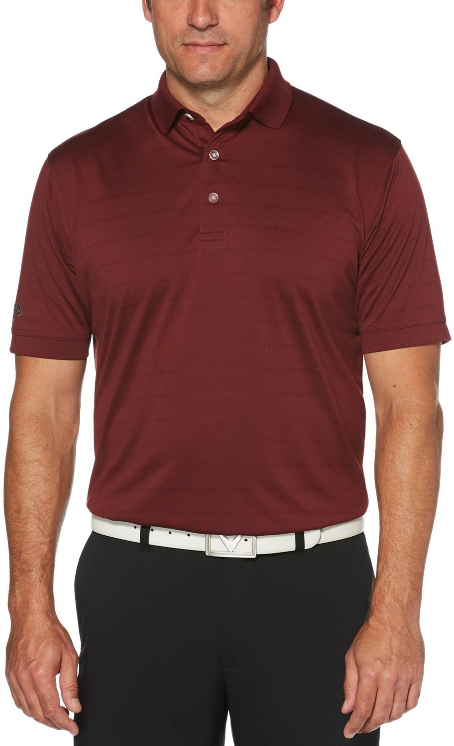 C2 Men's Corvette Stretch Half Zip Pullover & Callaway Opti-Vent Golf Polo Shirt Bundle - Blue main image 0