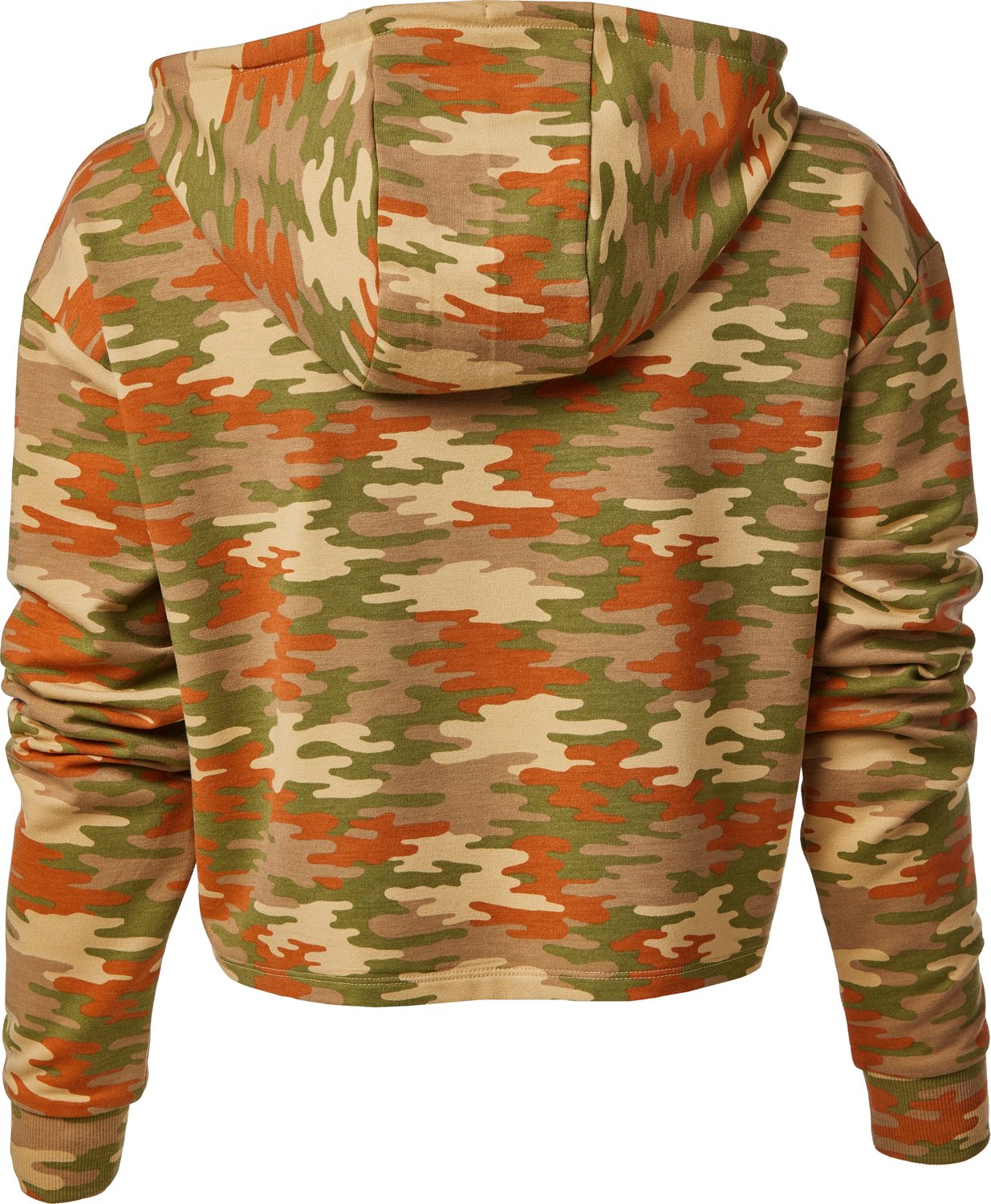 Magellan Outdoors Shiner Women's Camo Cropped Hoodie Academy