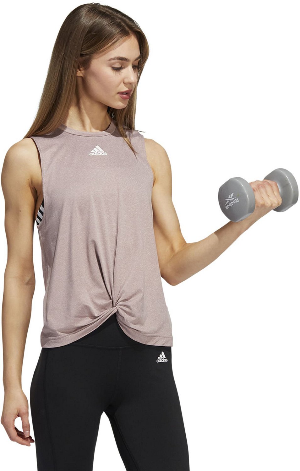 adidas Women's Training Knot Tank Top - view number 3