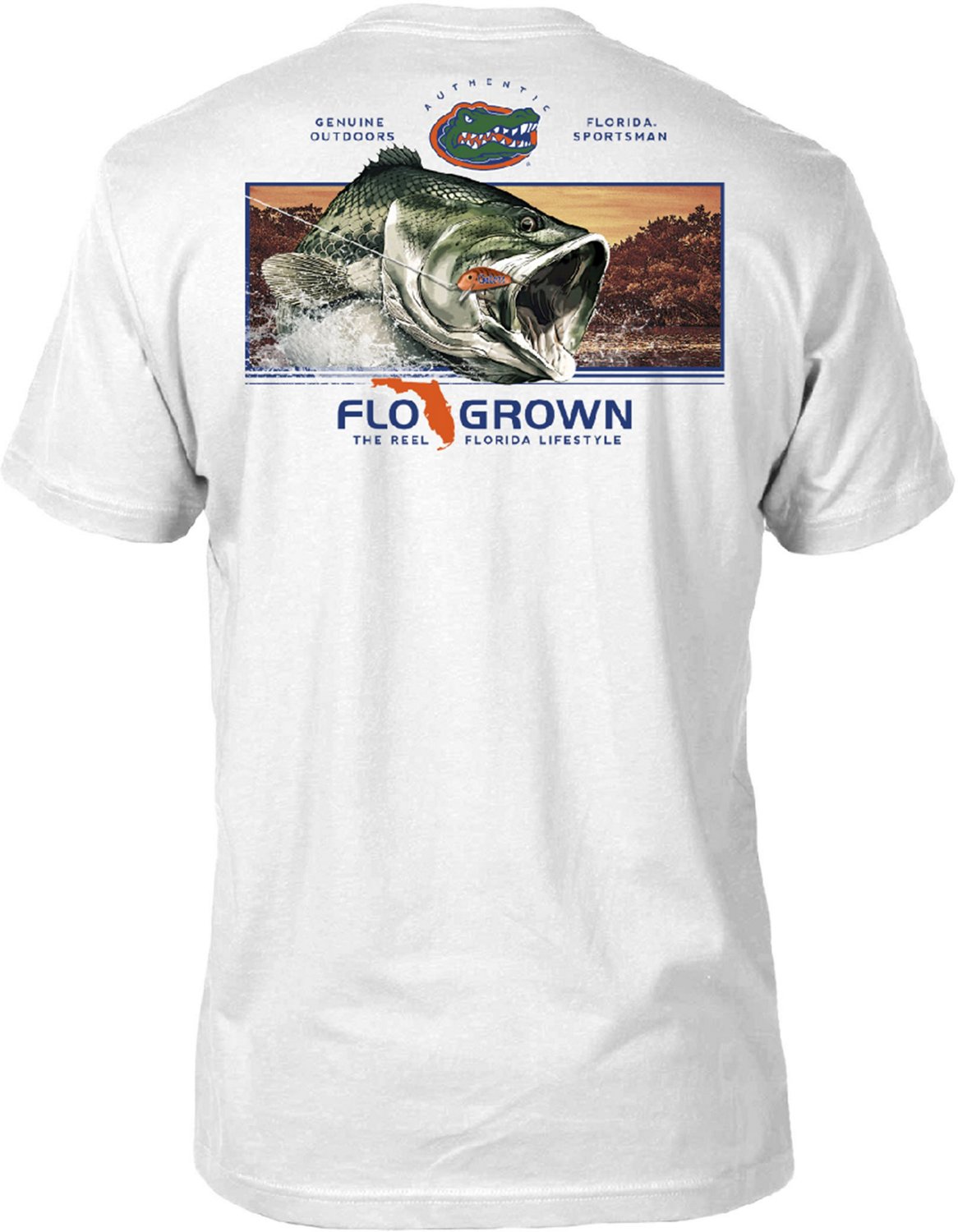 FLOGROWN Men's University of Florida Bass Lake T-shirt | Academy