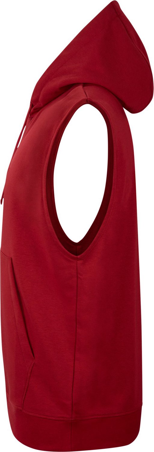 Jordan Men's University of Oklahoma Dri-FIT Fleece Sleeveless Top - view number 3