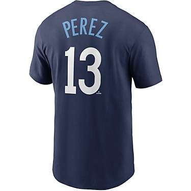 Nike Men's Kansas City Royals Salvador Perez City Connect Name and Number T-shirt                                               