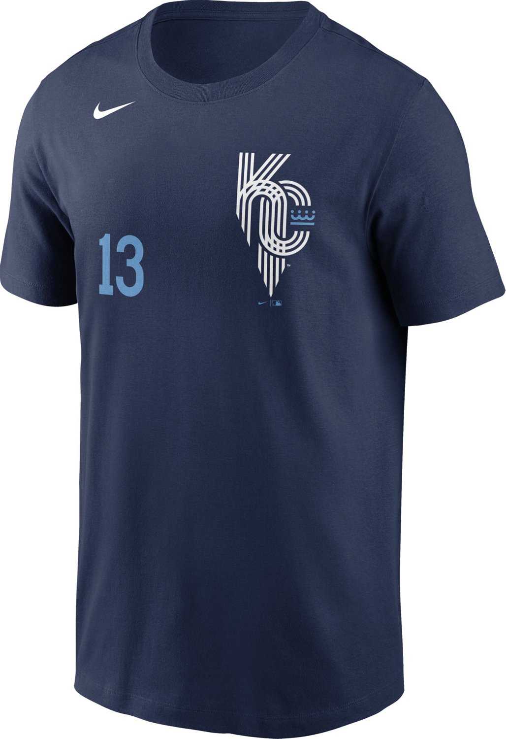 Nike Men's Kansas City Royals Salvador Perez City Connect Name and Number T- shirt