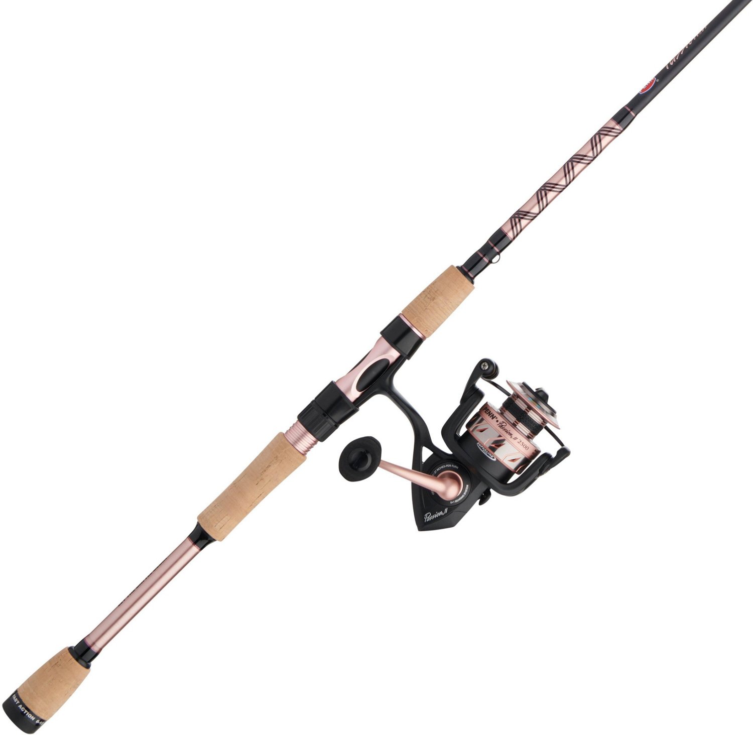 PENN Passion II Freshwater Spinning Rod and Reel Combo Academy
