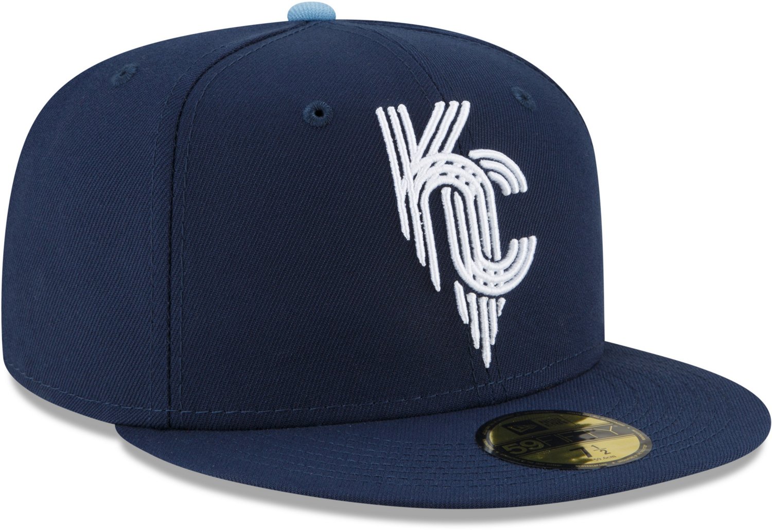 Men's New Era Powder Blue Milwaukee Brewers 2022 City Connect - 59FIFTY Fitted Hat