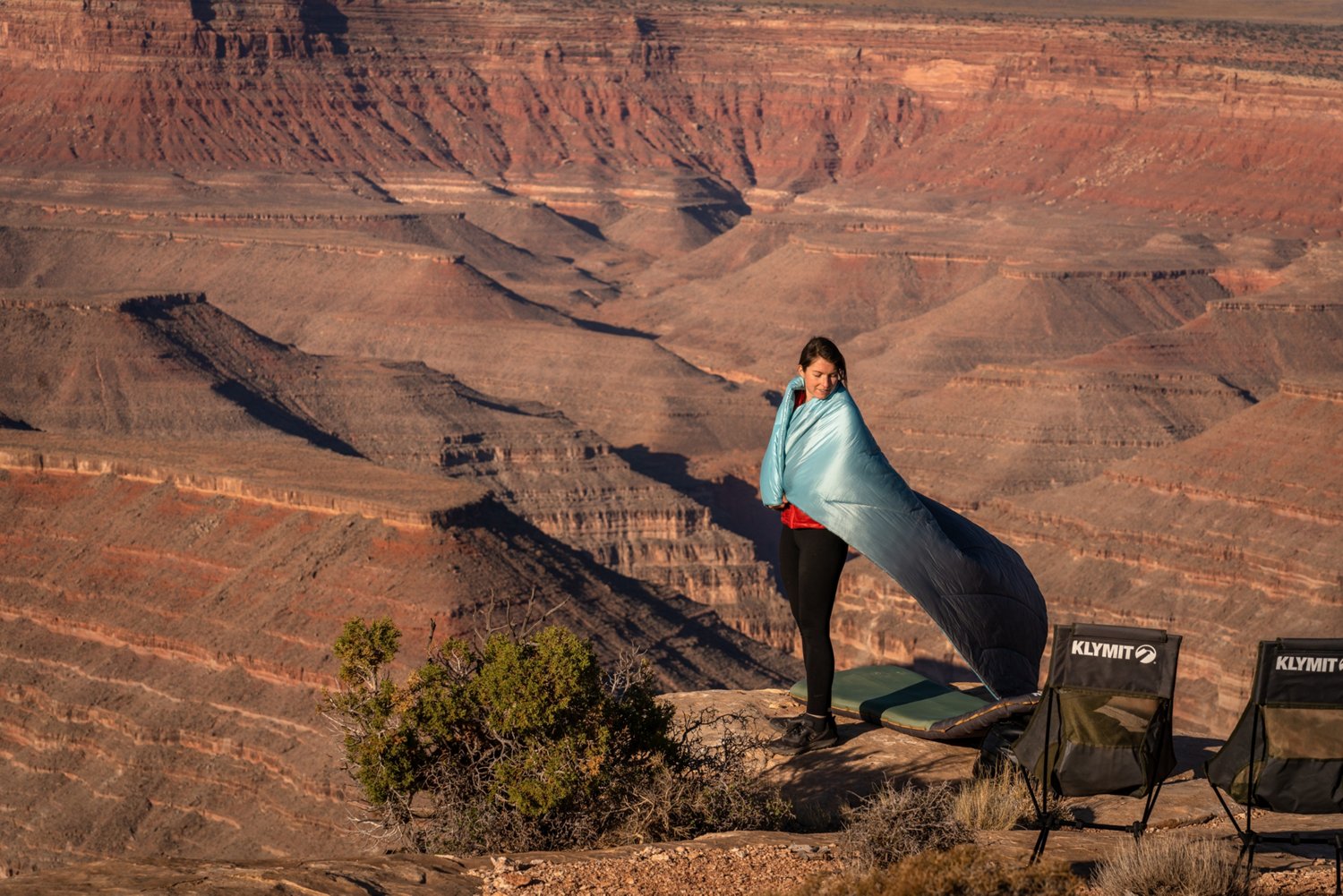 Klymit Horizon Backpacking Blanket | Blue