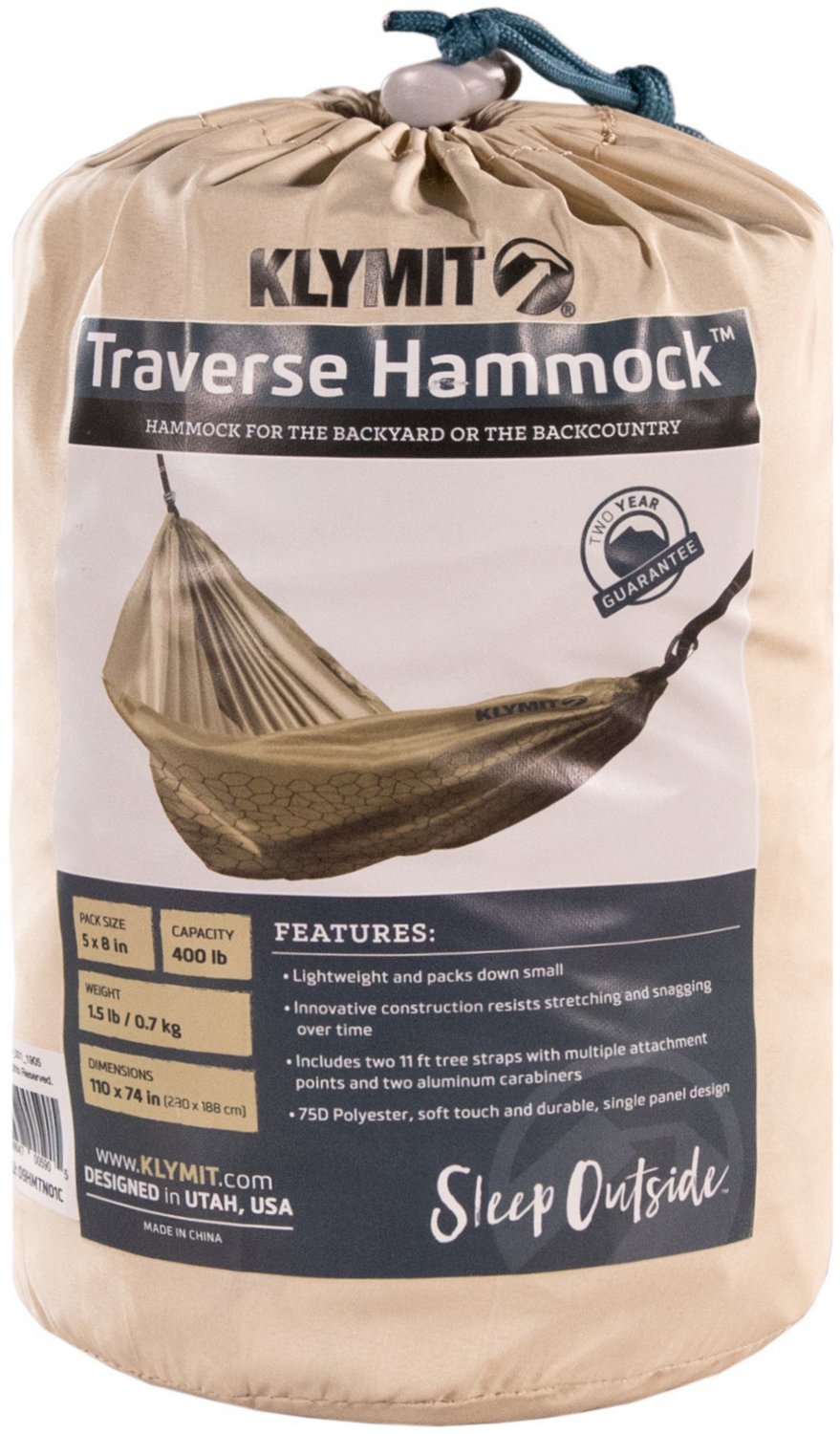 Klymit Traverse Double Hammock - view number 4