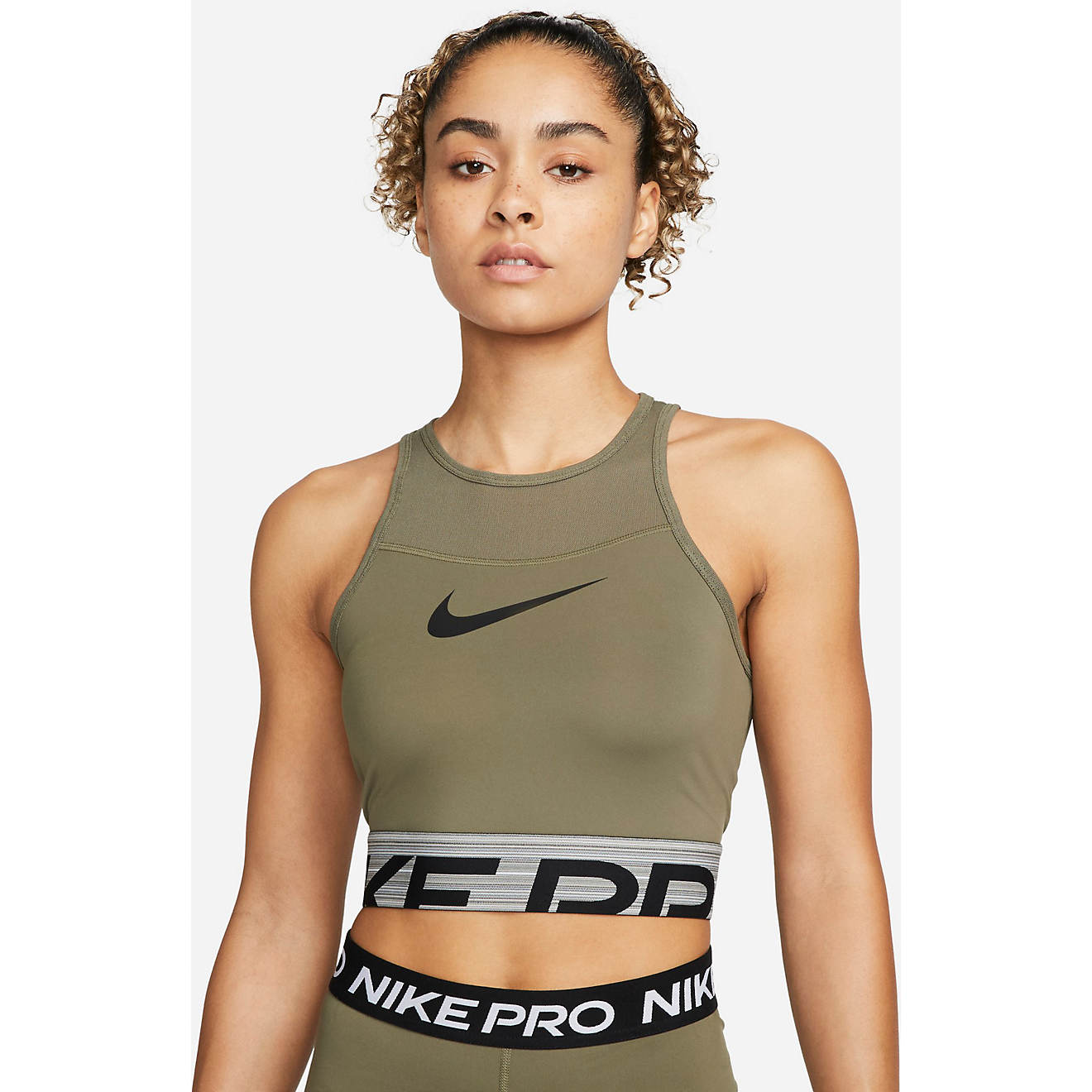 Nike Women's Pro GRX Sleeveless Crop Top                                                                                         - view number 1
