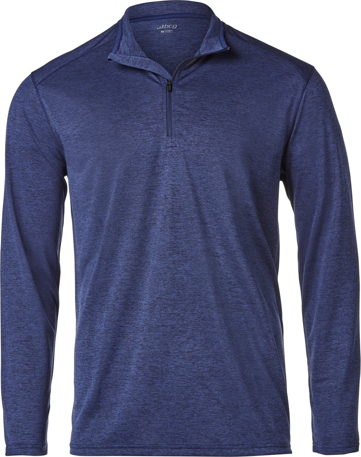 BCG Men's Turbo Melange Half Zipper Sweatshirt