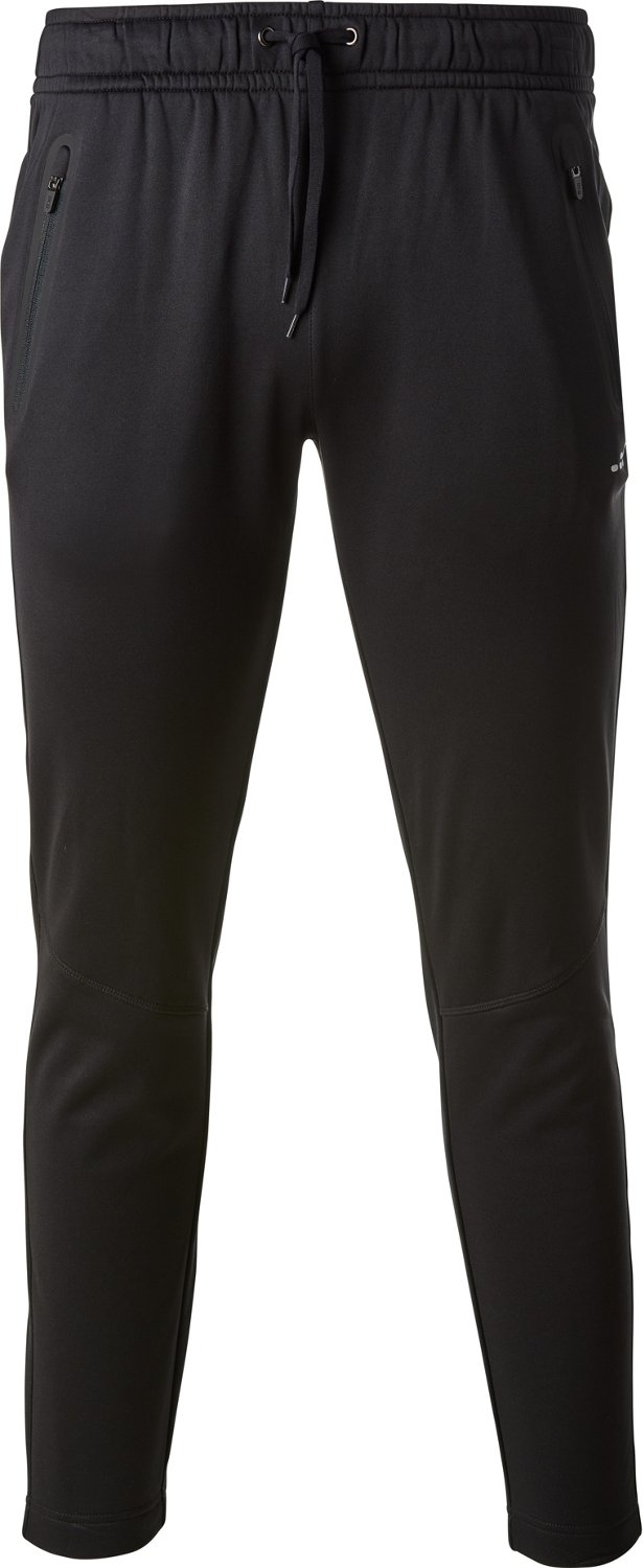 tapered fleece pants