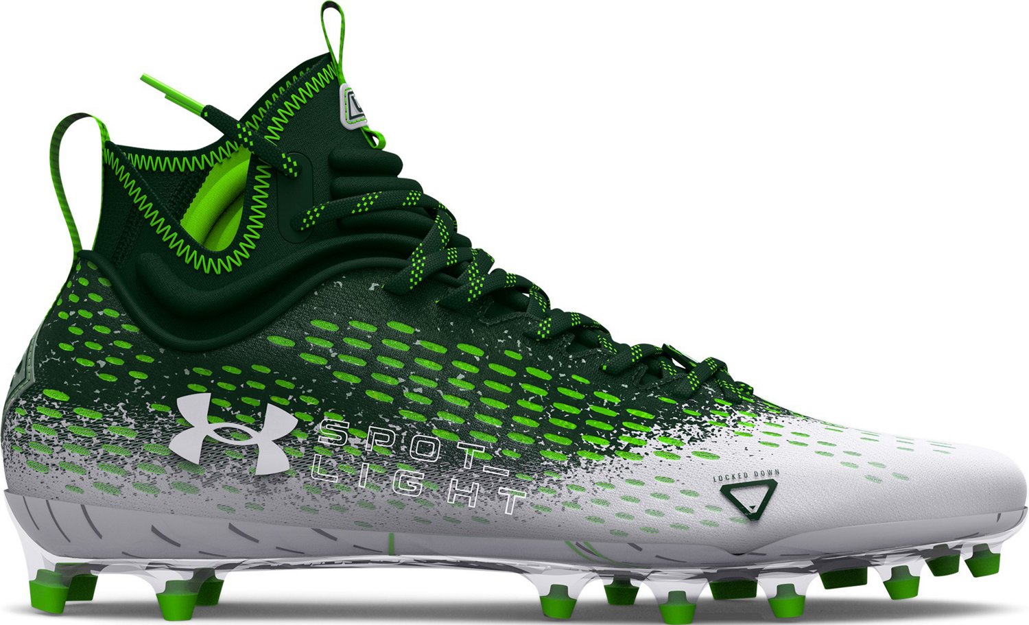 Under Armour Spotlight Select Mid Football Cleats - Mens