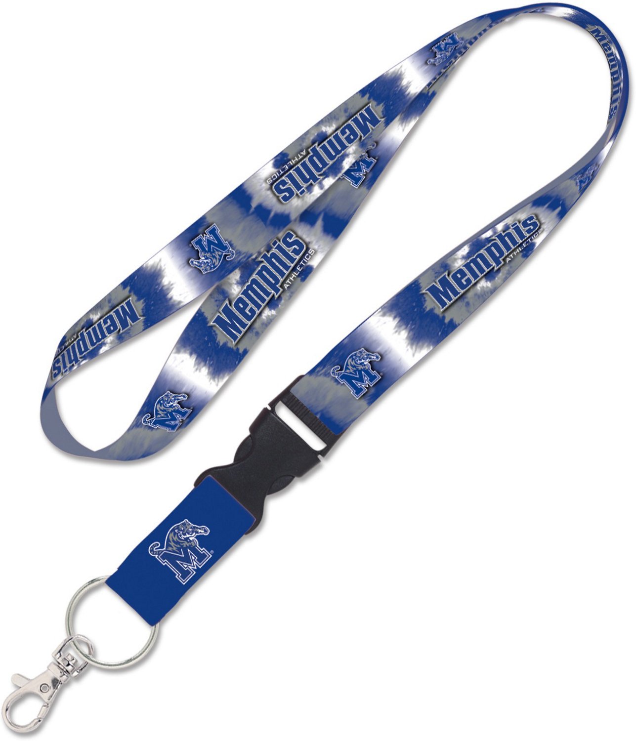 WinCraft University of Memphis 1 in Tie-Dye Lanyard | Academy