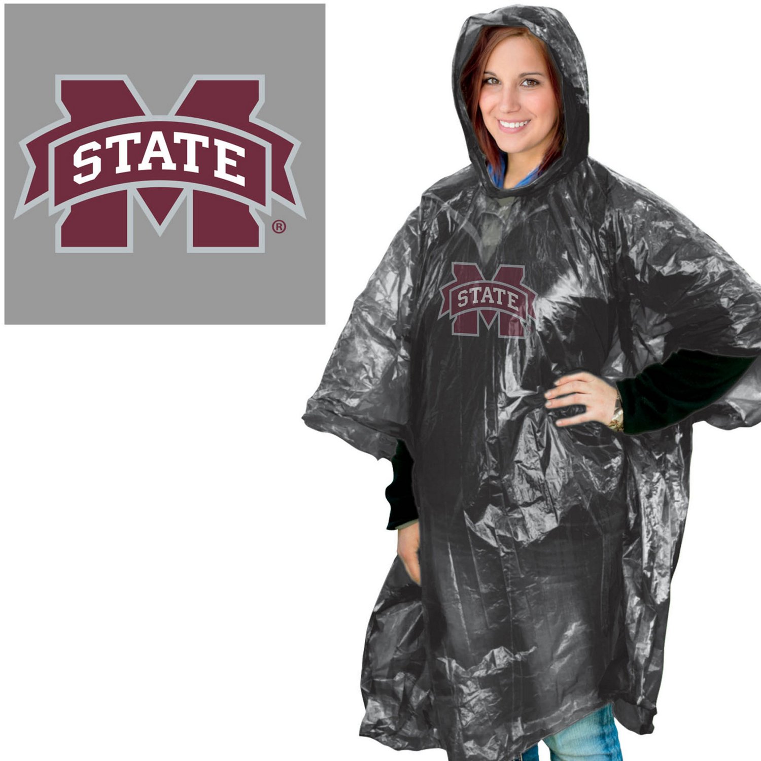 WinCraft Mississippi State University Rain Poncho