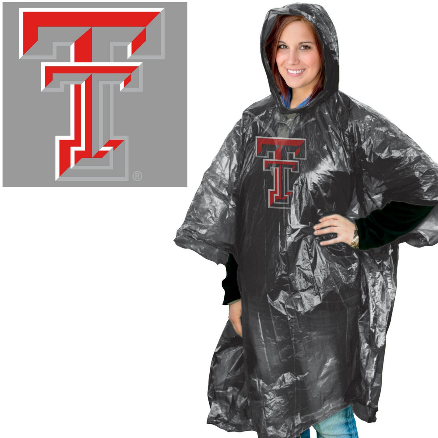 WinCraft Tailgate & Party Rain Poncho