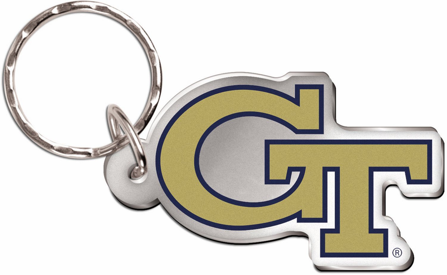 WinCraft Georgia Tech Metallic Key Ring | Academy