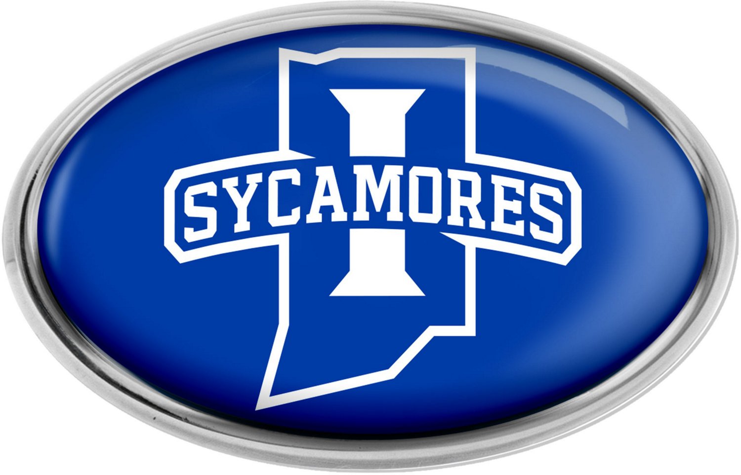 Stockdale Indiana State University Auto Emblem