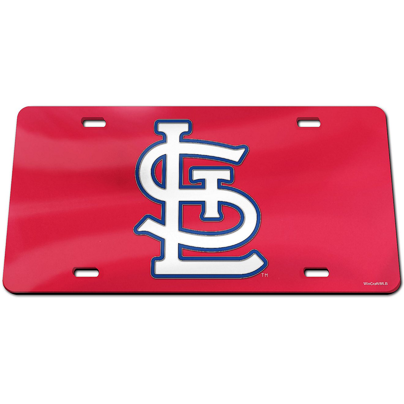WinCraft St. Louis Cardinals Specialty Acrylic License Plate                                                                     - view number 1