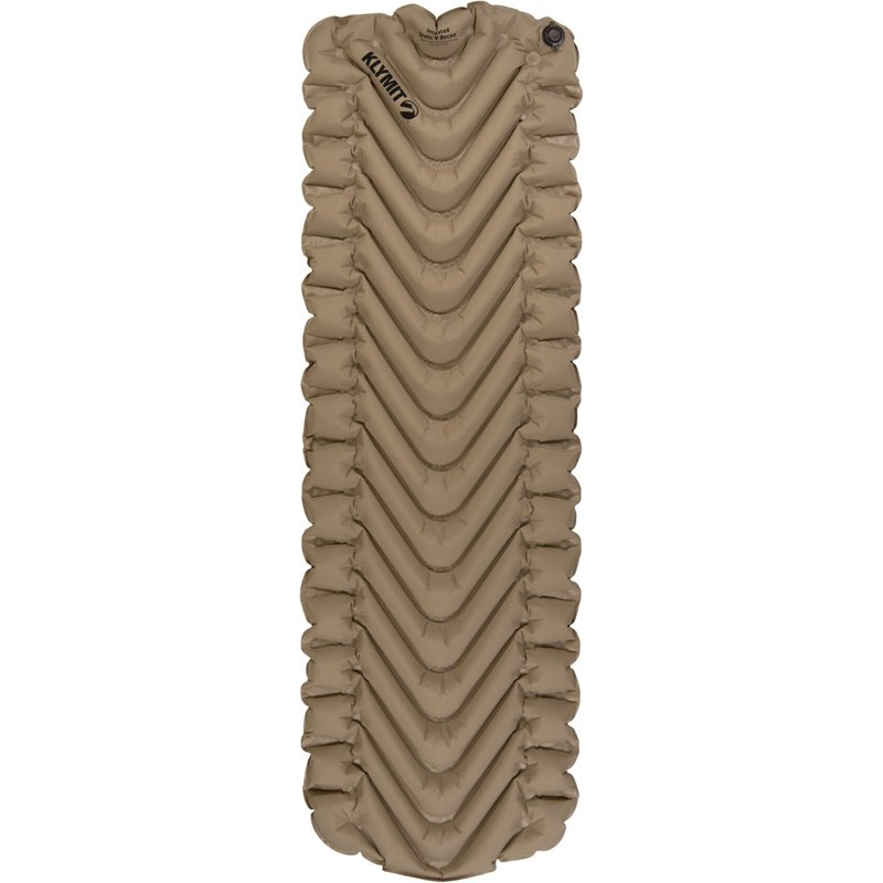 Klymit Insulated Regular Static V Sleeping Pad Beige - Camp Furniture And Cots at Academy Sports