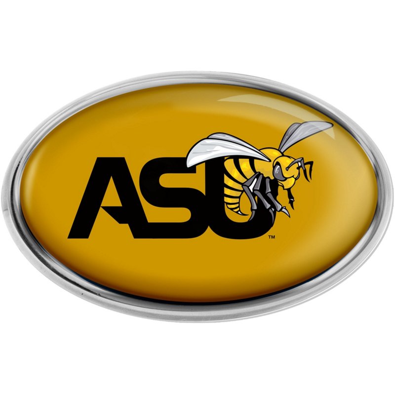 WinCraft Alabama State University Chrome Auto Emblem - NCAA Novelty at Academy Sports