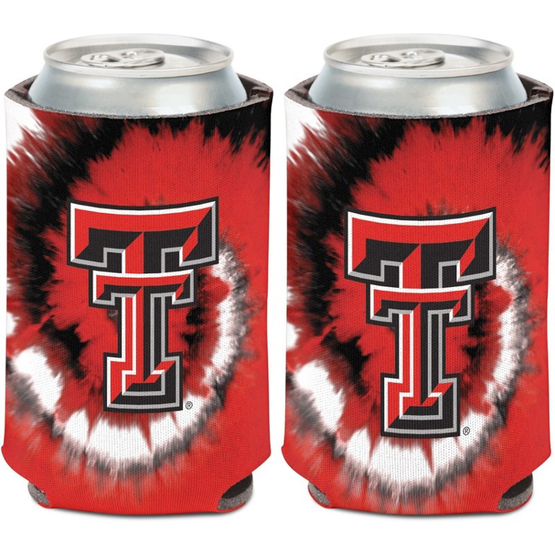 WinCraft Texas Tech University Tie Dye Can Cooler - NCAA Novelty at Academy Sports