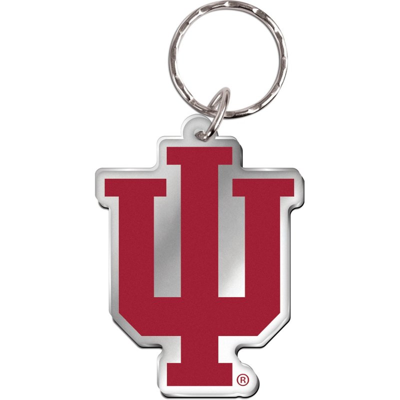 WinCraft Indiana University Freeform Keychain - NCAA Novelty at Academy Sports