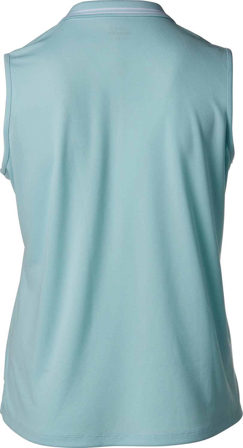 BCG Women's Plus Size Sleeveless Polo Shirt Academy