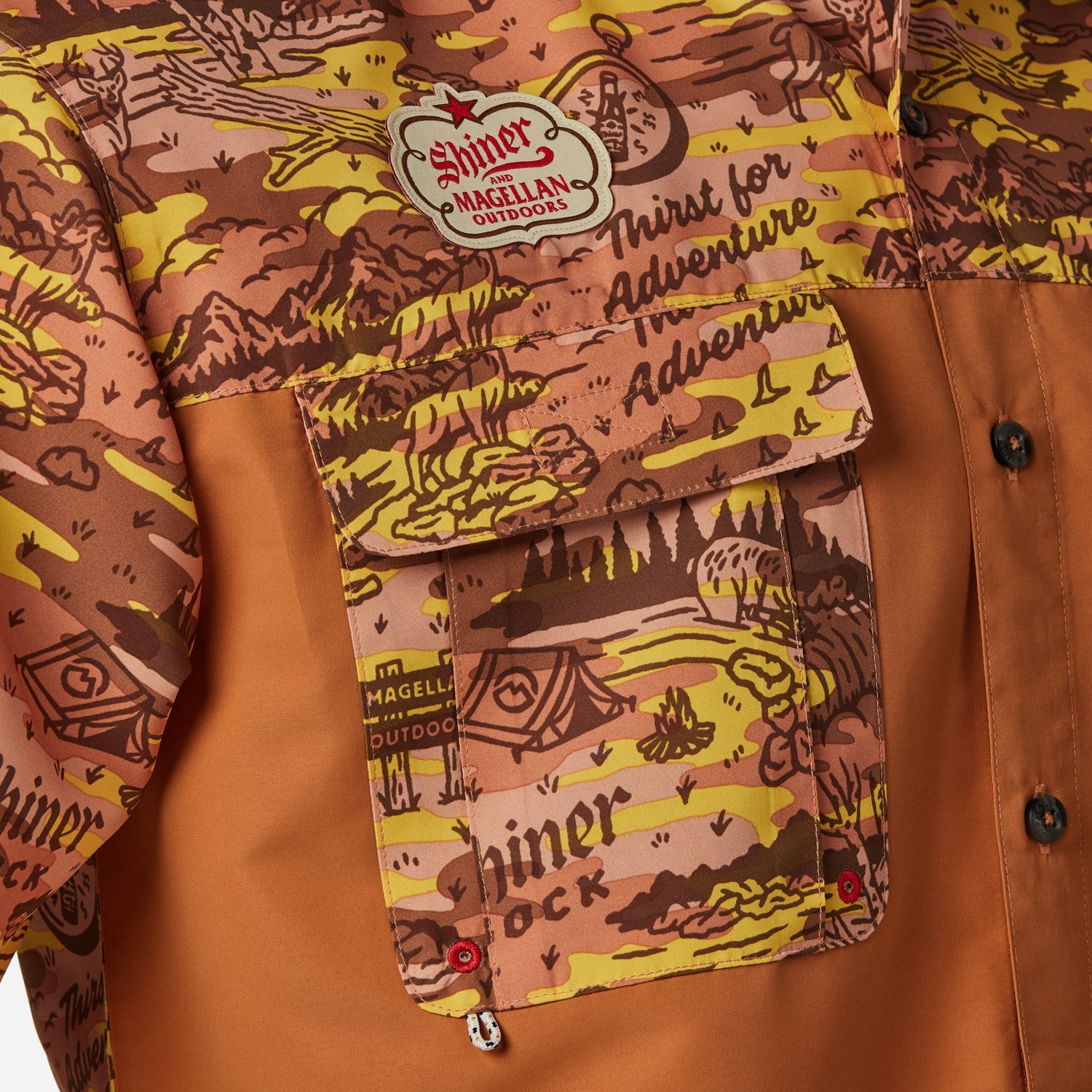 Magellan Outdoors Shiner Men's Laguna Madre Short Sleeve Fishing Shirt - view number 5