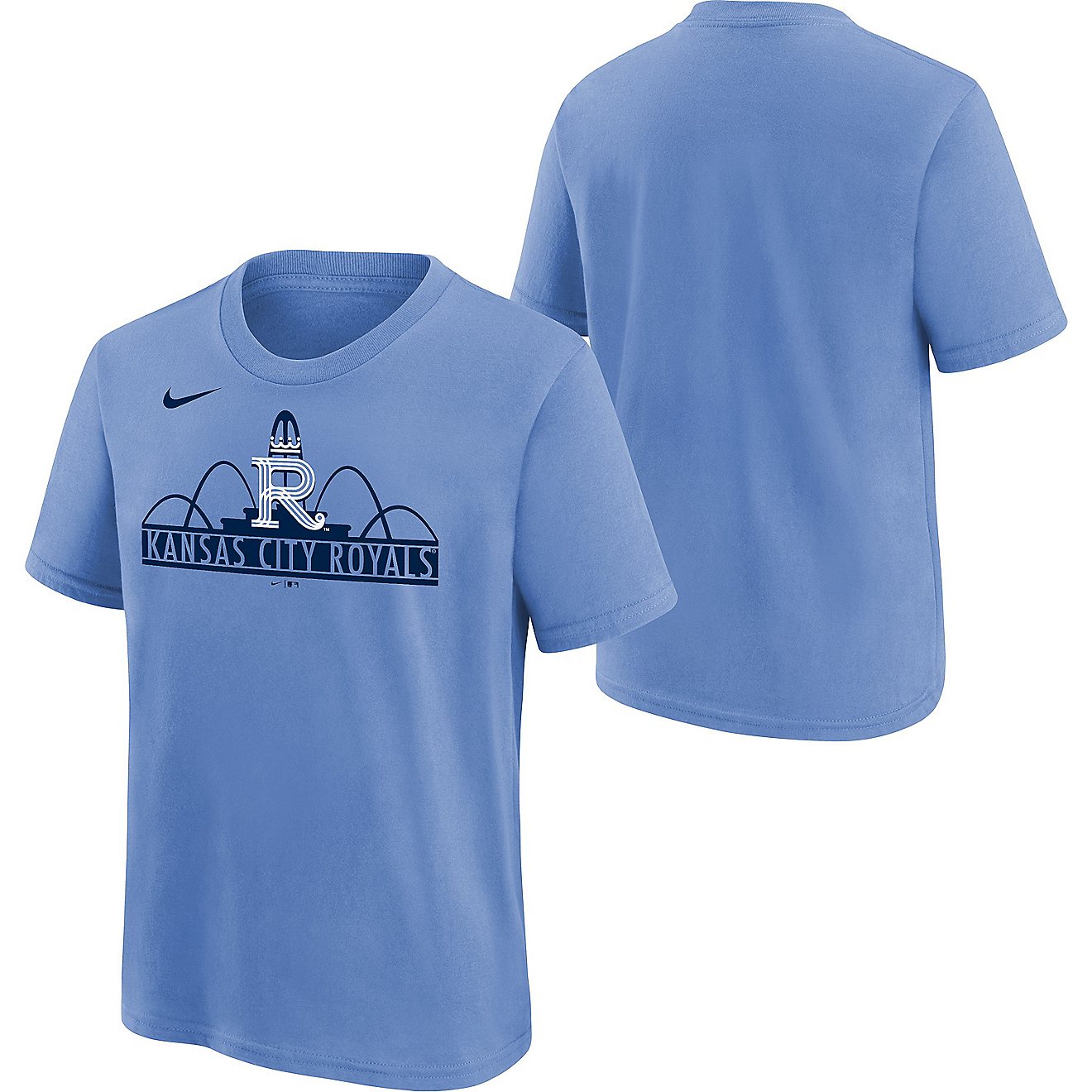 Nike Youth Kansas City Royals City Connect Home Logo T-shirt | Academy